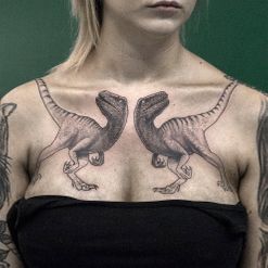 velociraptor tattoo